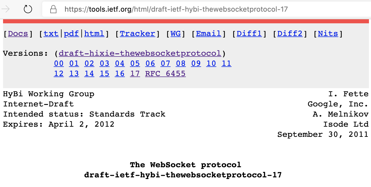 draft-ietf-hybi-thewebsocketprotocol-17