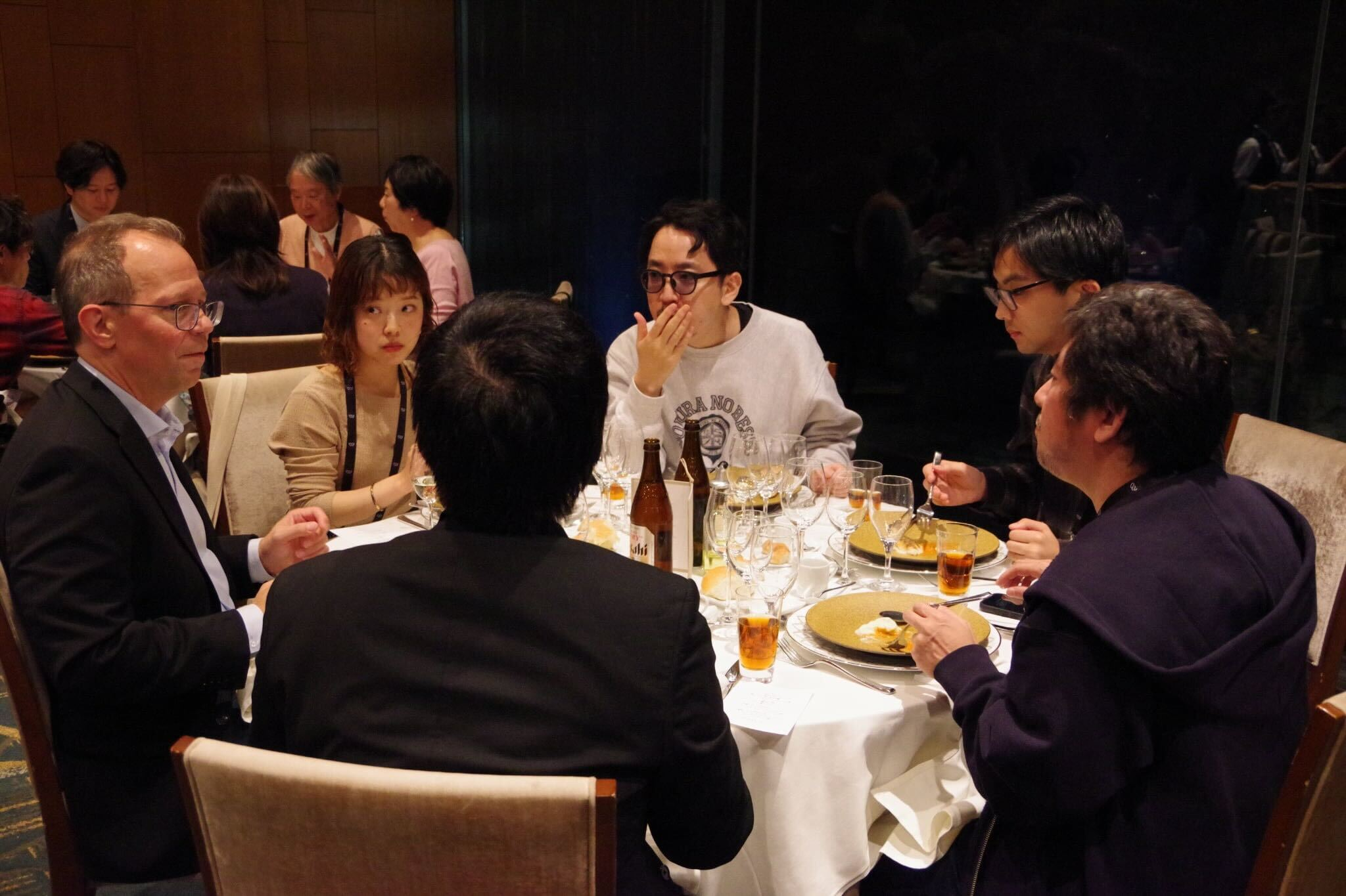 日本会員ディナー