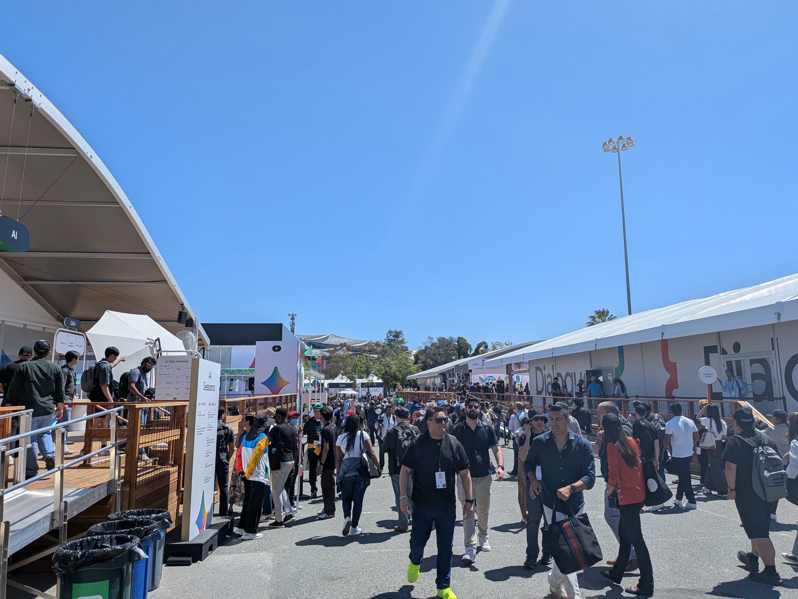 カリフォルニアの日差しは強い